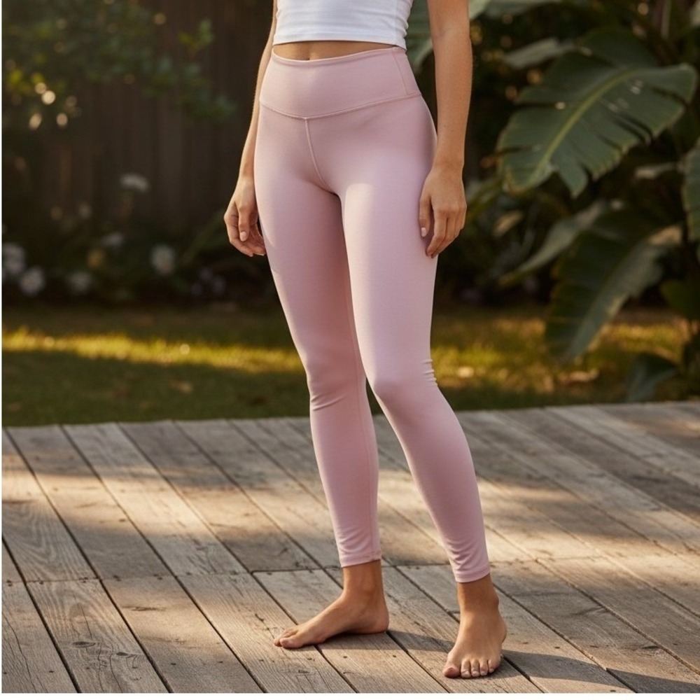 Sommer Ray Womens High Waisted Scrunch Butt Activewear Leggings Pink XL